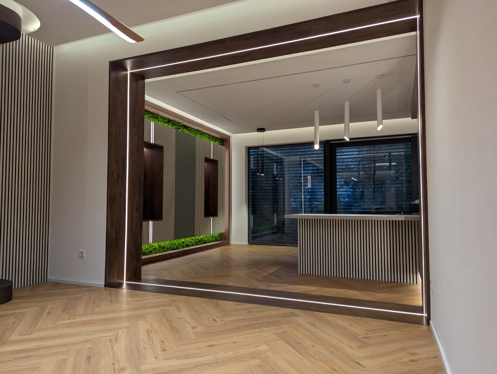 Rénovation Belair — salon après rénovation